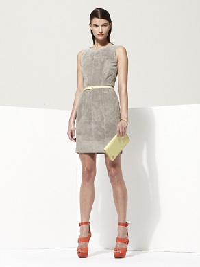 Object by George Antonopoulos for Danier Suede dress